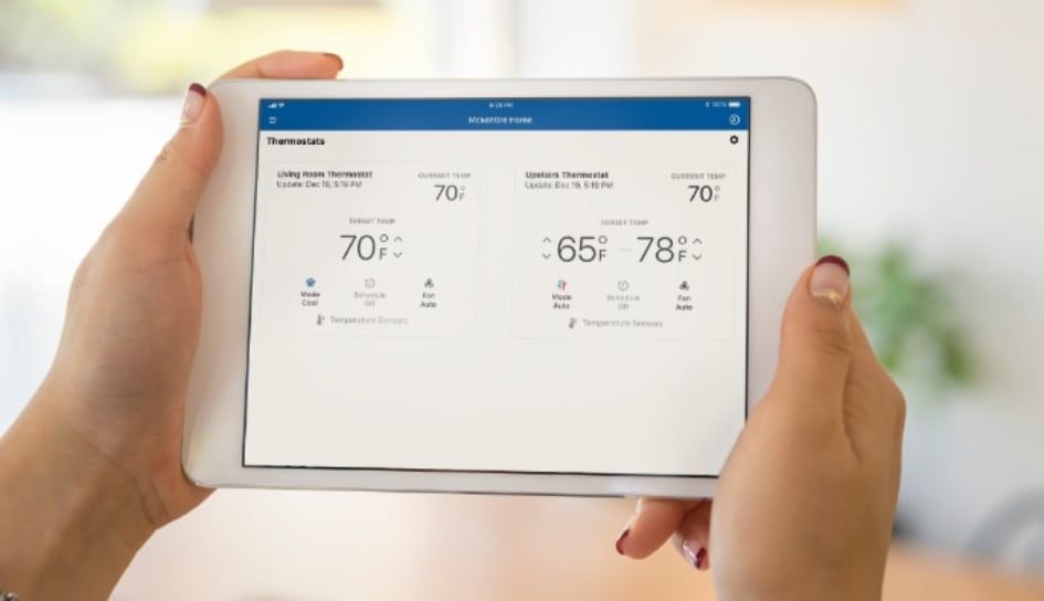 Thermostat control in Tempe